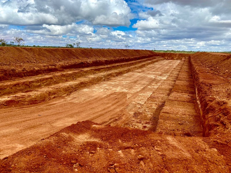 Yuendumu finished landfill