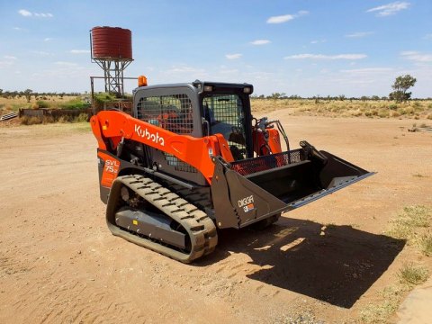 The new Kubota SVL75 Skid Steer